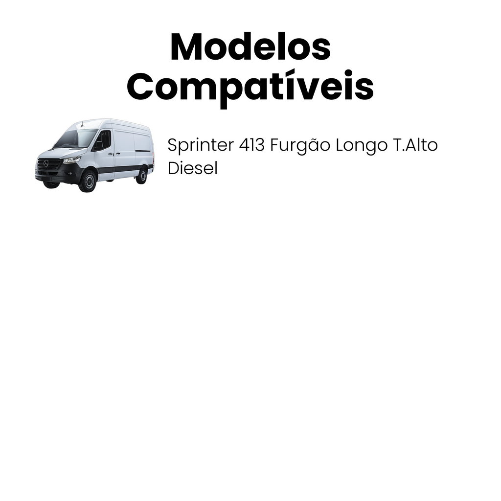 Par Disco Freio Tras Ventilado Mercedes Sprinter 413 415 515 200 - Imagem 4