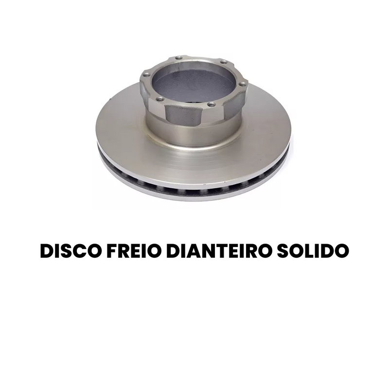 Par Disco Freio Diant Sólido Mercedes-Benz 710 809 812 912 914 1 - Imagem 2