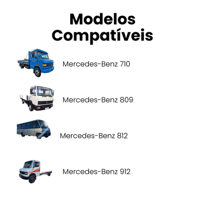 DISCO DE FREIO DIANTEIRO SÓLIDO MERCEDES BENZ HF472 - Imagem 4