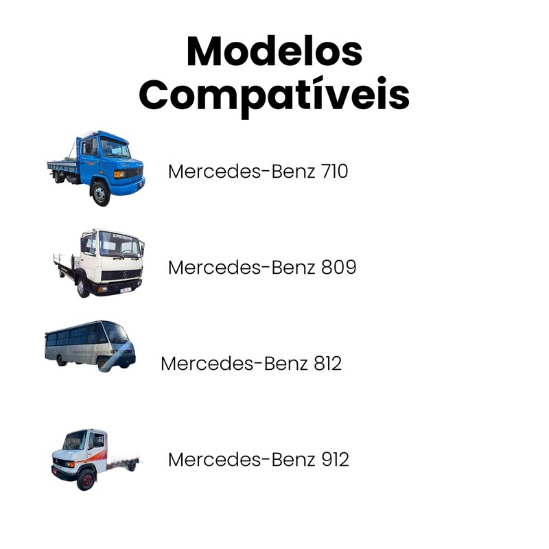 Par Disco Freio Diant Sólido Mercedes-Benz 710 809 812 912 914 1 - Imagem 4