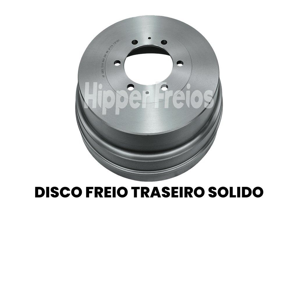 Tambor Freio Tras Toyota Hilux 1992-2024 2.4 2.8 3.0 Diesel - Imagem 2