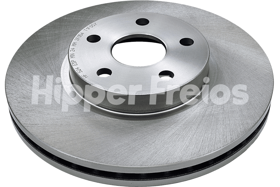 Par Disco Freio Diant. Ventilado Toyota Corolla 1993 a 2024 Híbr - Imagem 1