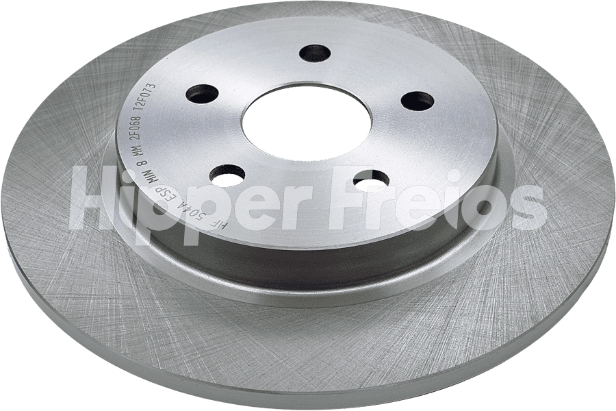 Par Disco Freio Tras Sólido Toyota Corolla 1993 a 2024 - Imagem 1