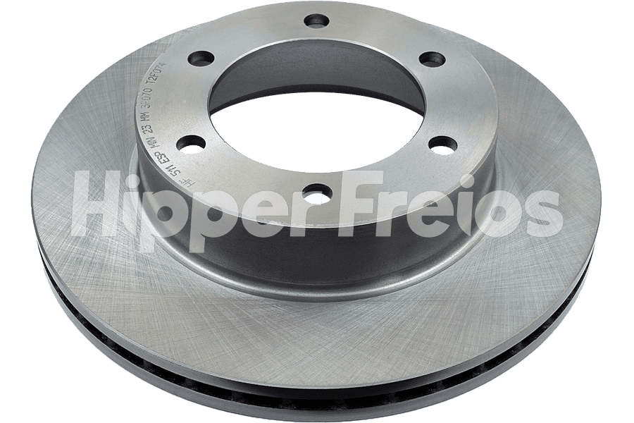 Par Disco Freio Diant Ventilado Toyota Hilux 1992 a 2024 - Imagem 1