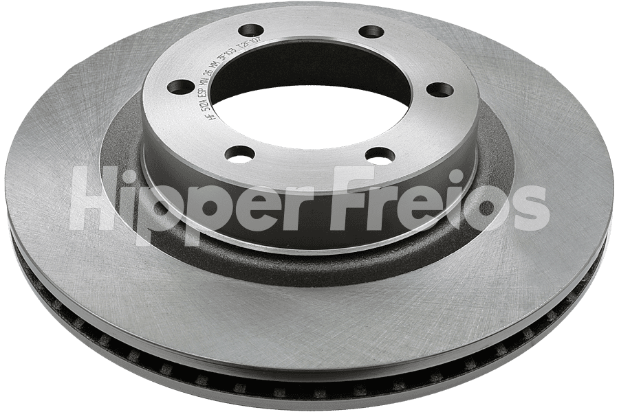 Disco Freio Diant Ventilado Toyota Hilux SW4 1992 a 2024 - Imagem 1