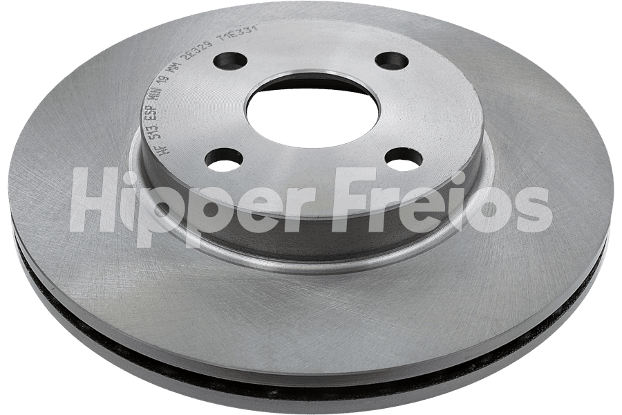 Par Disco Freio Diant Ventilado Toyota Etios 1.3 1.5 16V Flex 20 - Imagem 1