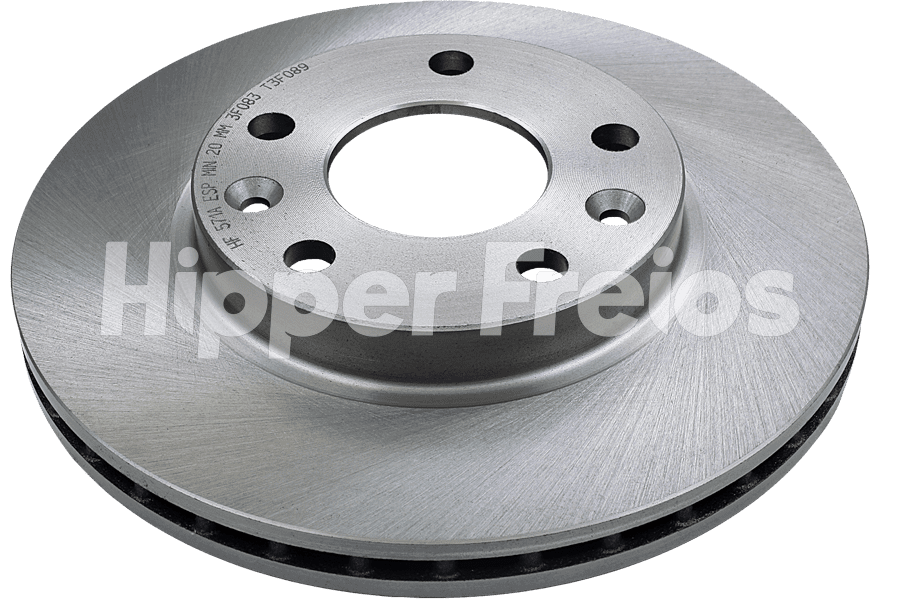 Par Disco Freio Diant Ventilado Renault Captur Duster 2012 a 202 - Imagem 1