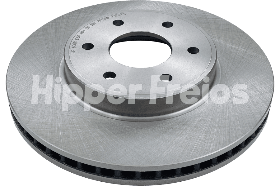 Par Disco Freio Diant Ventilado Nissan Frontier 2.3 2.5 2.8 Bi-T - Imagem 1