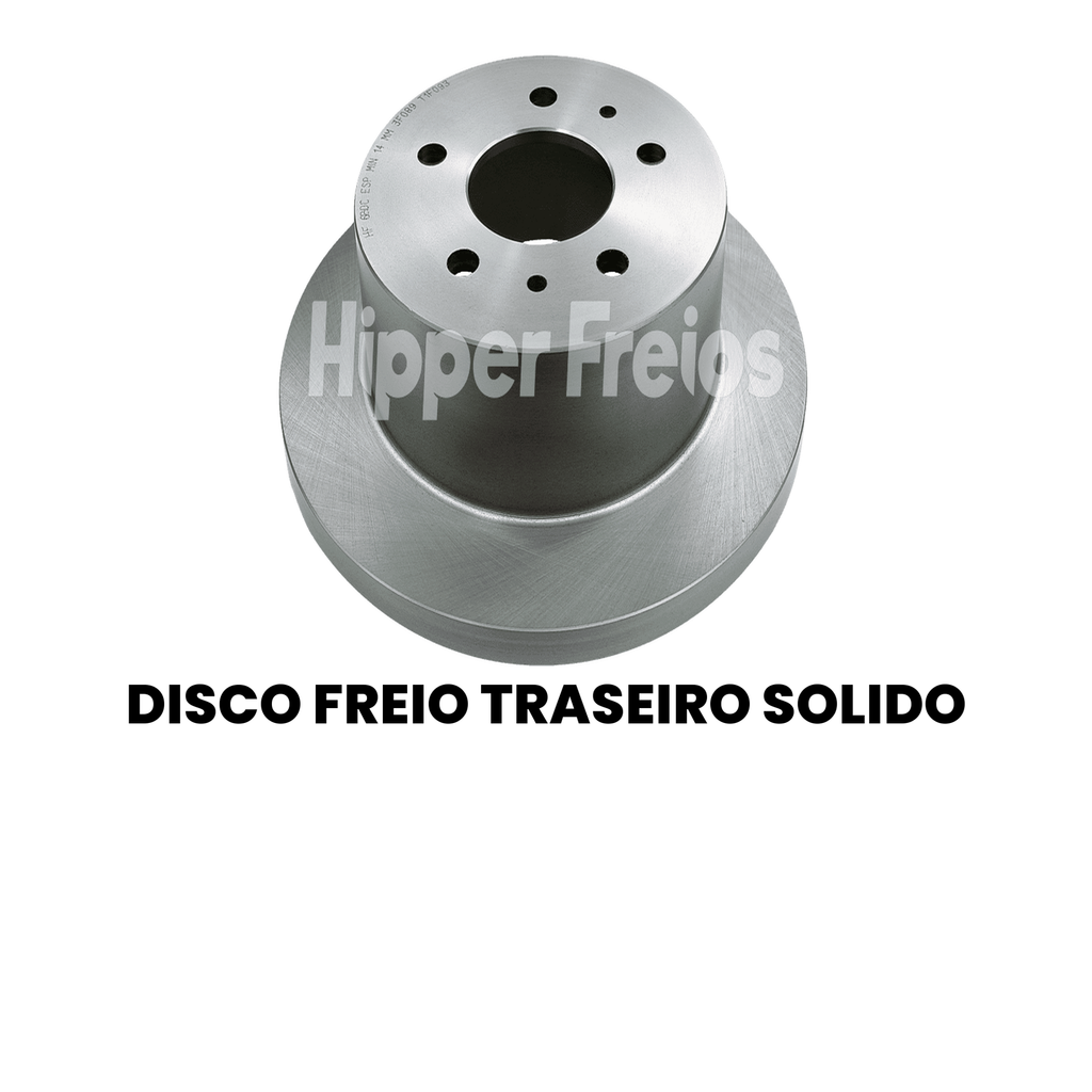 Disco Freio Tras Sólido Fiat Ducato 2.2 2.3 2.8 Diesel 1997 - Imagem 2