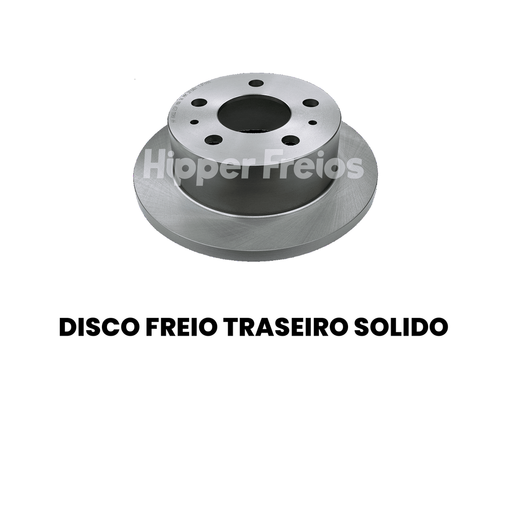 Disco Freio Tras Sólido Fiat Ducato 2.2 2.3 2.8 Diesel 1997 - Imagem 2