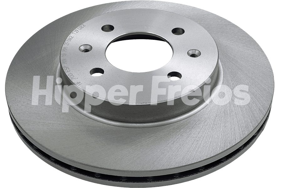 Par Disco Freio Diant Ventilado Honda City Civic 2011 a 2024 - Imagem 1