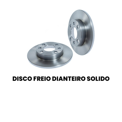 DISCO FREIO DIANTEIRO SOLIDO RENAULT HF705A - Imagem 2