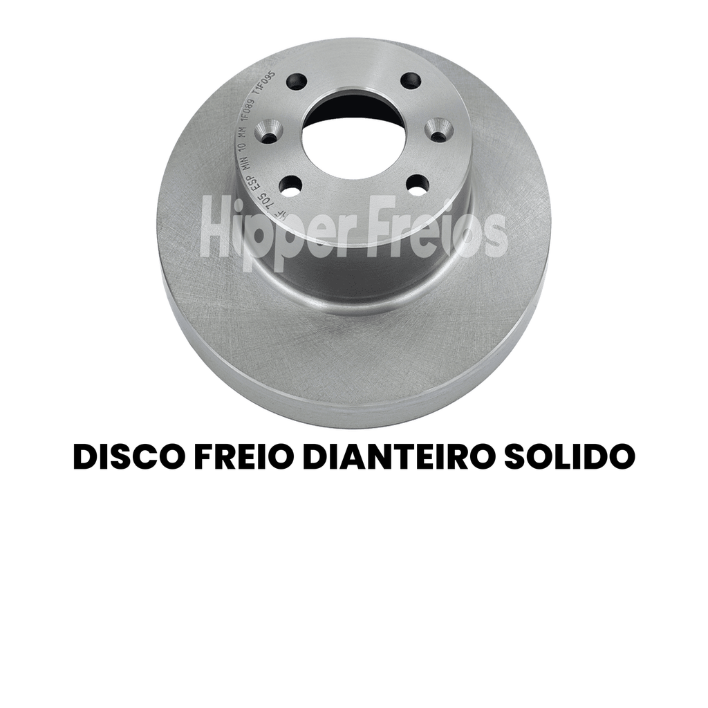 DISCO DE FREIO DIANTEIRO SÓLIDO RENAULT HF705 - Imagem 2