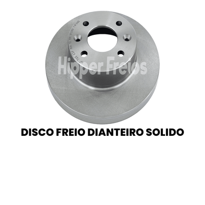 DISCO DE FREIO DIANTEIRO SÓLIDO RENAULT HF705 - Imagem 2