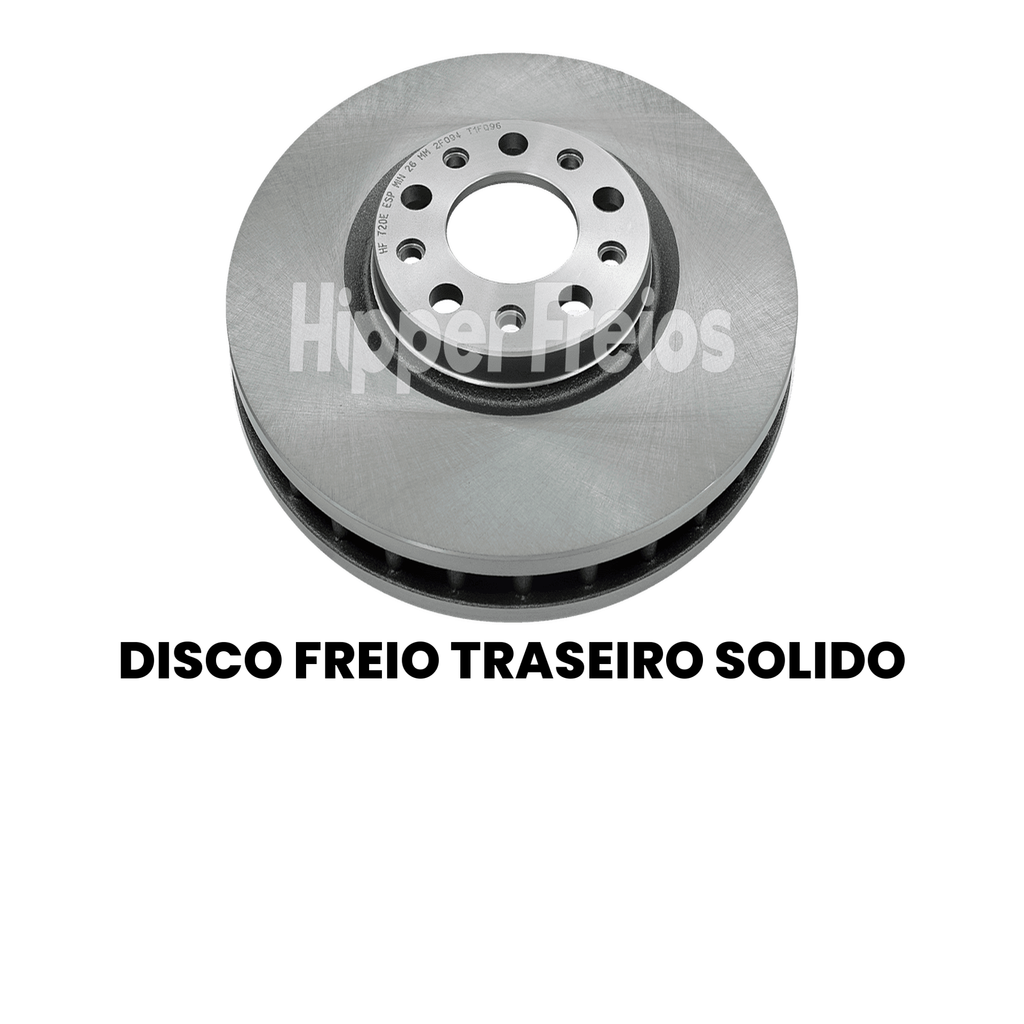 Par Disco Freio Diant Ventilado Fiat Toro 2016 a 2024 1.3 1.8 2. - Imagem 2