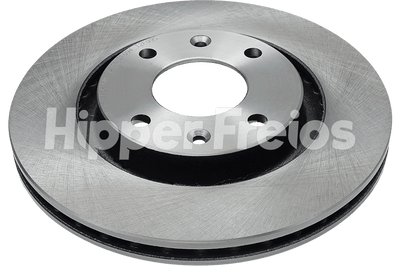 Par Disco Freio Diant Ventilado Peugeot 206 207 208 307 308 2008 - Imagem 1