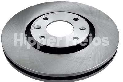 Par Disco Freio Diant. Ventilado Peugeot 3008 308 408 1.6 Turbo - Imagem 1