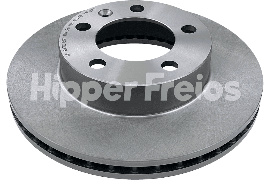 Par Disco Freio Diant Ventilado Renault Master 2.3 dCi 2014 a 20 - Imagem 1