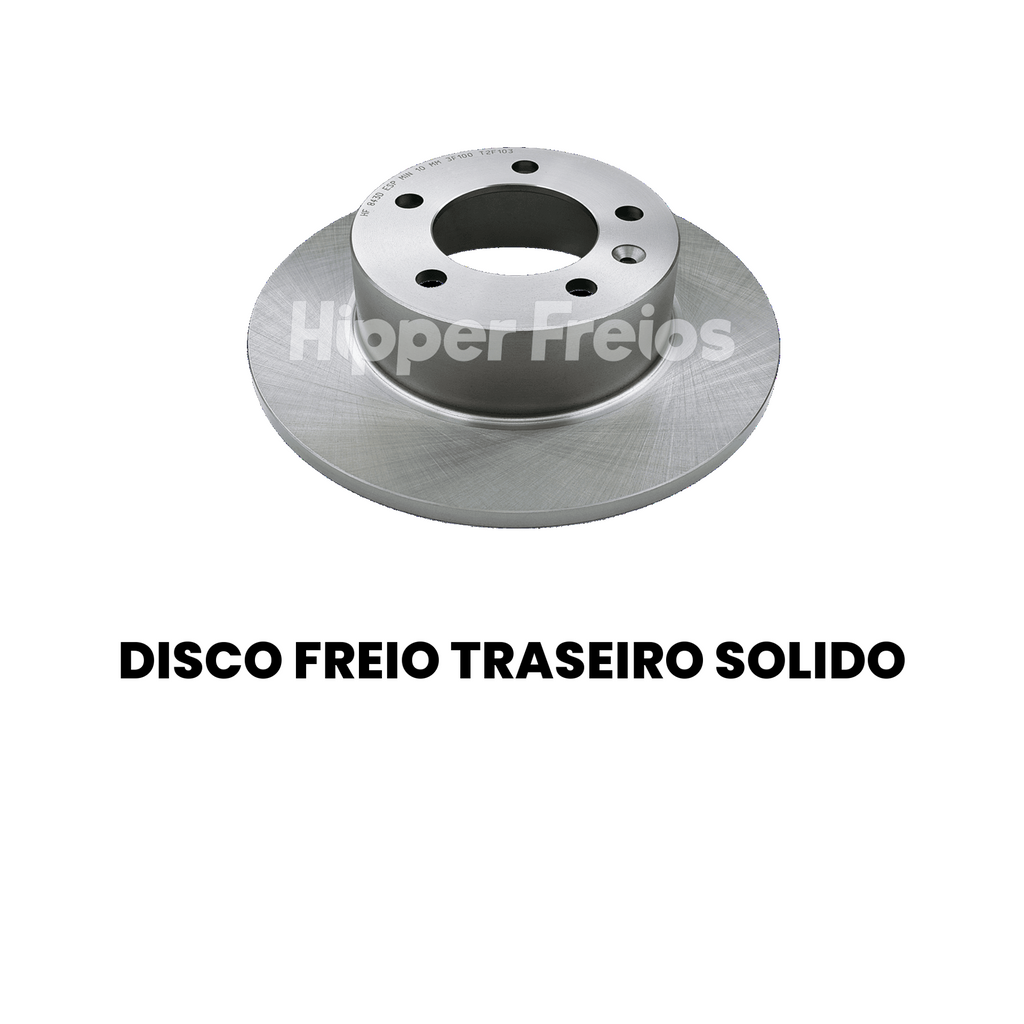 Par Disco Freio Tras Sólido Renault Master 2.3 dCi 2013 a 2024 - Imagem 2