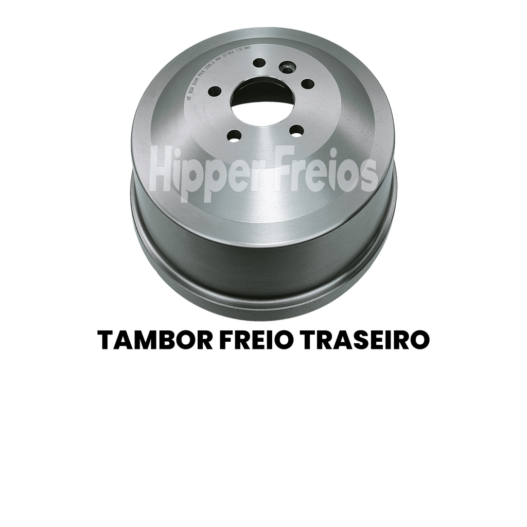 Tambor Freio Tras Volkswagen Amarok 2.0 TDI 4x2 4x4 2011 a 2 - Imagem 2