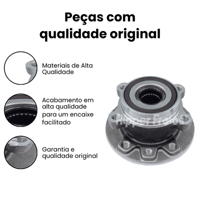 CUBO DE RODA DIANTEIRO DIREITO E ESQUERDO JEEP | FIAT HFCD720 - Imagem 3
