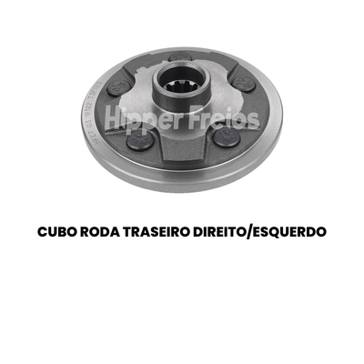 CUBO RODA TRASEIRO DIREITO/ESQUERDO VOLKSWAGEN HFCT03 - Imagem 2