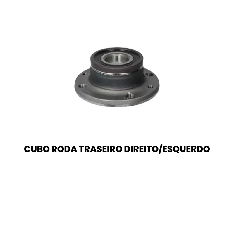 Cubo Roda Tras Dir Esq Fiat 500 96-20 Argo 99-03 Brava Bravo - Imagem 2