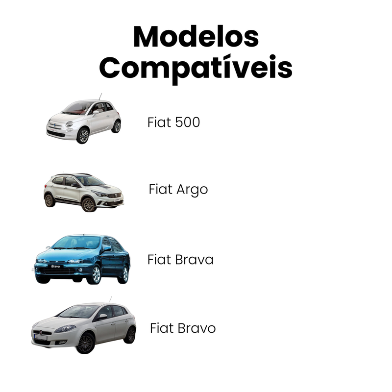Cubo Roda Tras Dir Esq Fiat 500 96-20 Argo 99-03 Brava Bravo - Imagem 4