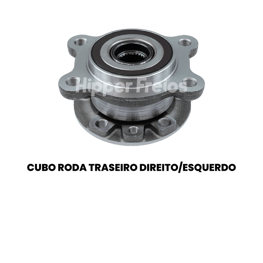 CUBO DE RODA TRASEIRO DIREITO / ESQUERDO HIPPER FREIOS FIAT HFCT45A - Imagem 2