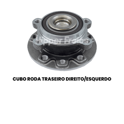 CUBO DE RODA TRASEIRO DIREITO/ESQUERDO JEEP HFCT720 - Imagem 2