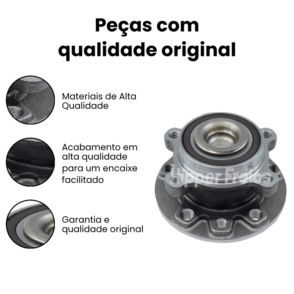 CUBO DE RODA TRASEIRO DIREITO/ESQUERDO JEEP HFCT720 - Imagem 3