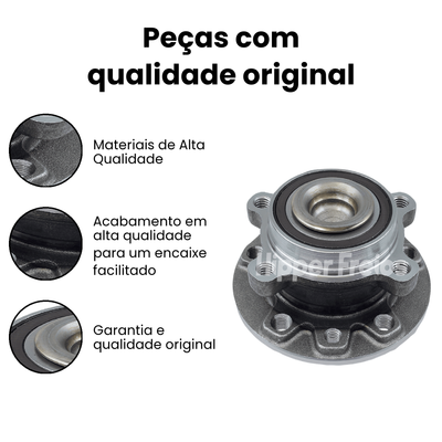 CUBO DE RODA TRASEIRO DIREITO/ESQUERDO JEEP HFCT720 - Imagem 3