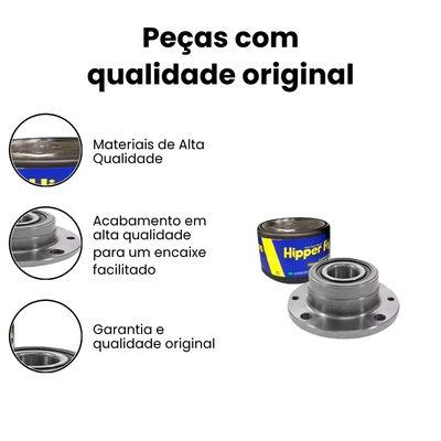 Cubo de Roda Traseiro Versa Kicks - HIPPER FREIOS - Imagem 3