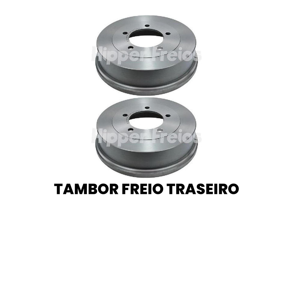 Tambor de Freio Traseiro F F - Imagem 2