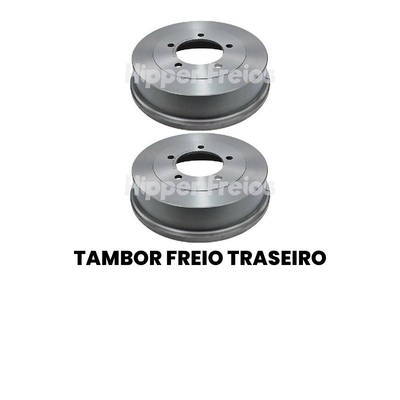 Tambor de Freio Traseiro F F - Imagem 2
