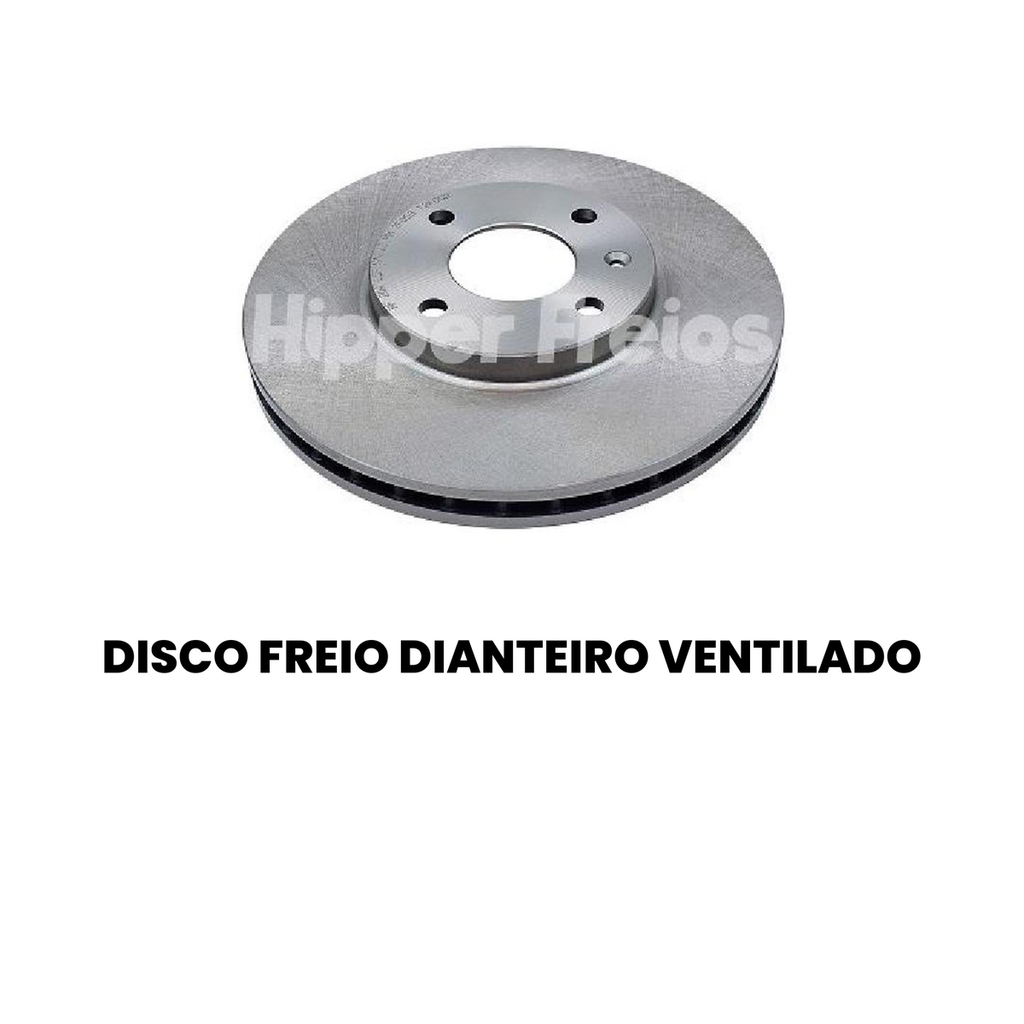 Disco de Freio Dianteiro Ventilado Corsa Prisma - Imagem 2