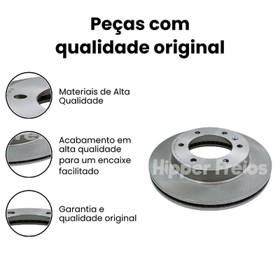 Disco de Freio Dianteiro Ventilado S10 - Imagem 3