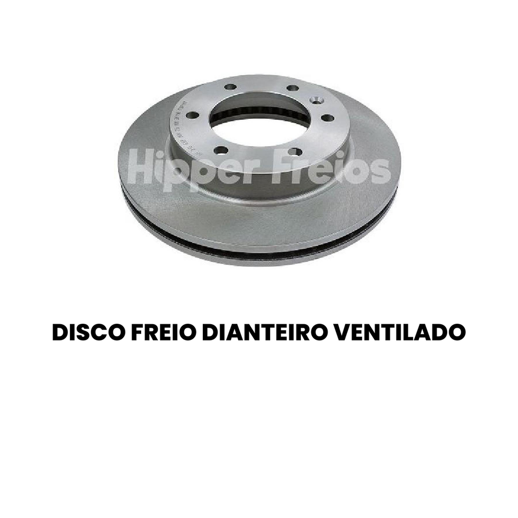 Disco de Freio Dianteiro Ventilado S10 - Imagem 2