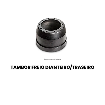 Tambor de Freio Dianteiro/Traseiro A-10 C-10 (HF 29) - Imagem 2