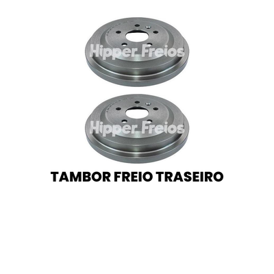 Tambor de Freio Traseiro Tracker | Hipper Freios - Imagem 2