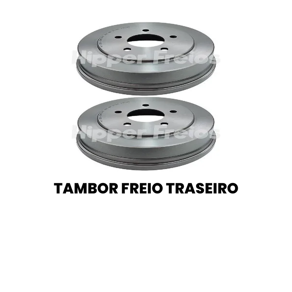 Tambor de Freio Traseiro HR HR - Imagem 2