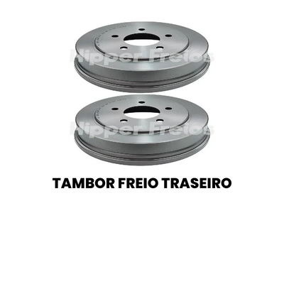 Tambor de Freio Traseiro HR HR - Imagem 2