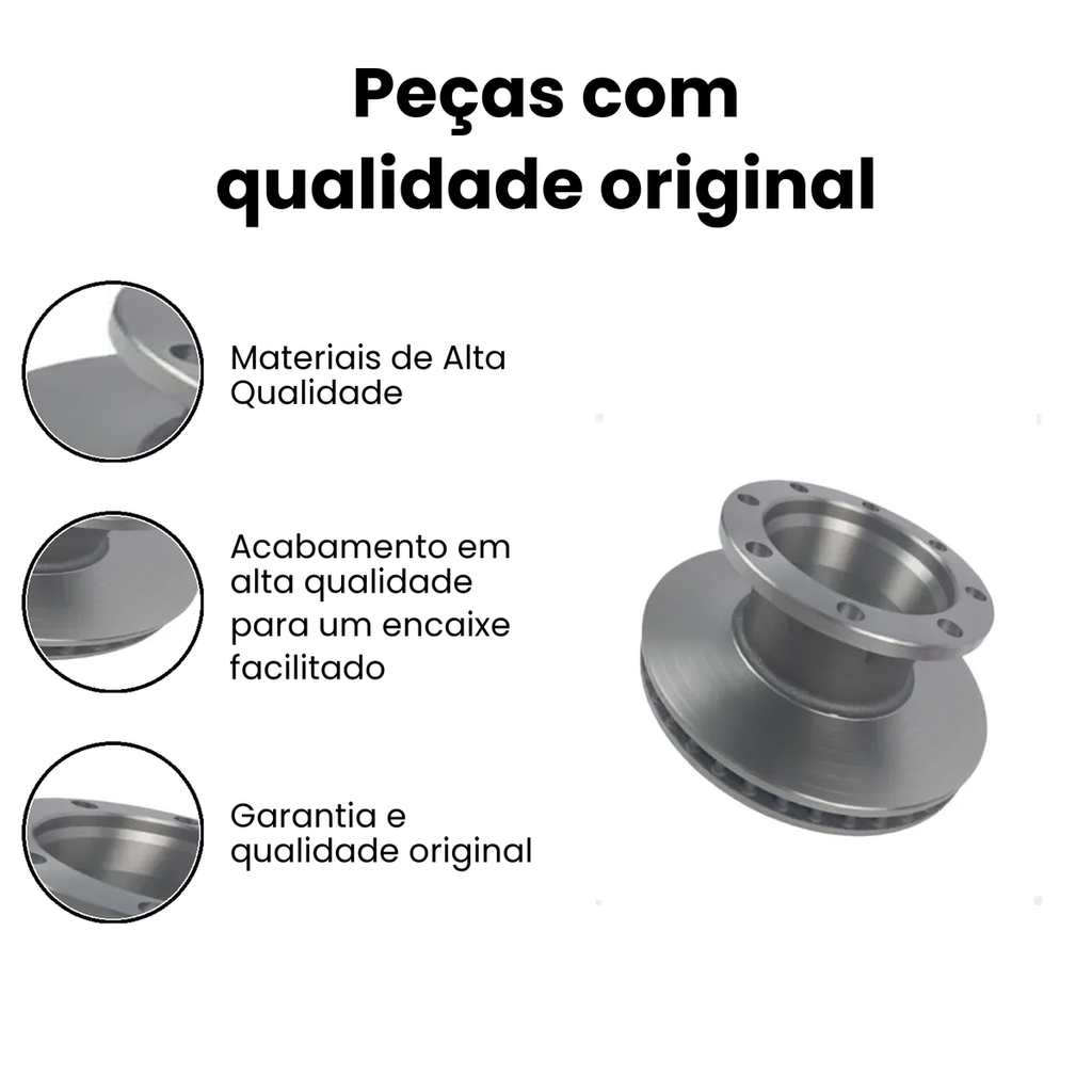 Disco de Freio Dianteiro Ventilado F-4000 - Imagem 3