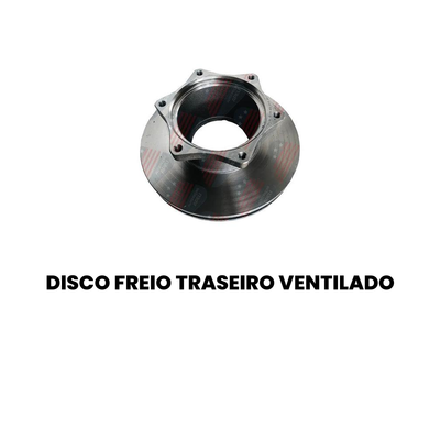Disco de Freio Traseiro Ventilado 712 LO - Hipper Freios - Imagem 2