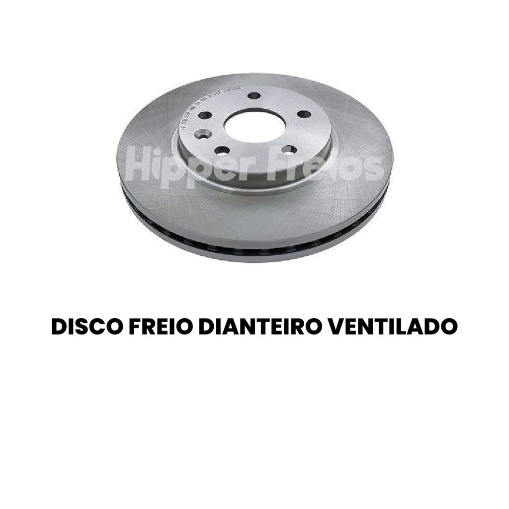 Disco de Freio Dianteiro Ventilado Cruze - Imagem 2