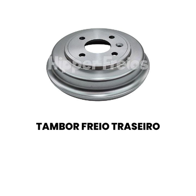 Tambor de Freio Traseiro Sonic Cobalt - Hipper Freios - Imagem 2