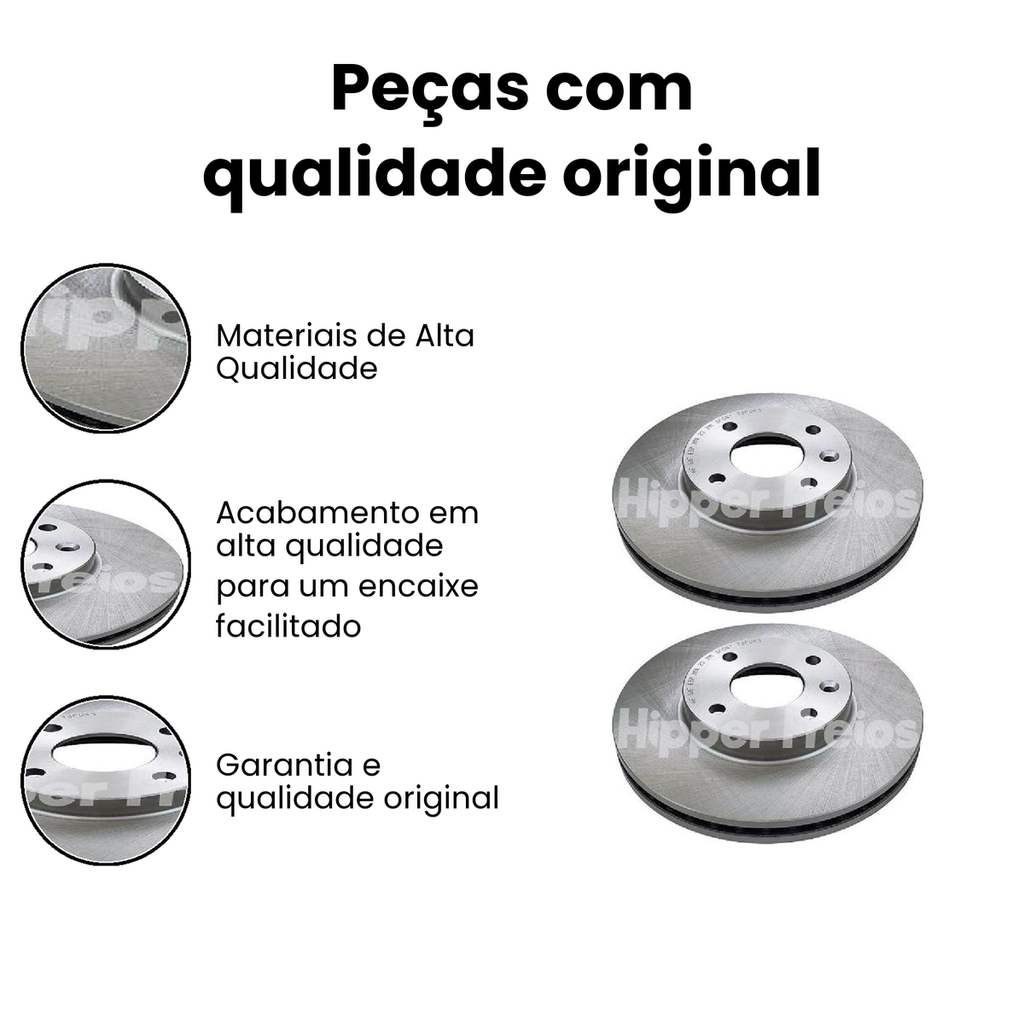 Disco de Freio Dianteiro Ventilado Spin Cobalt - Imagem 3