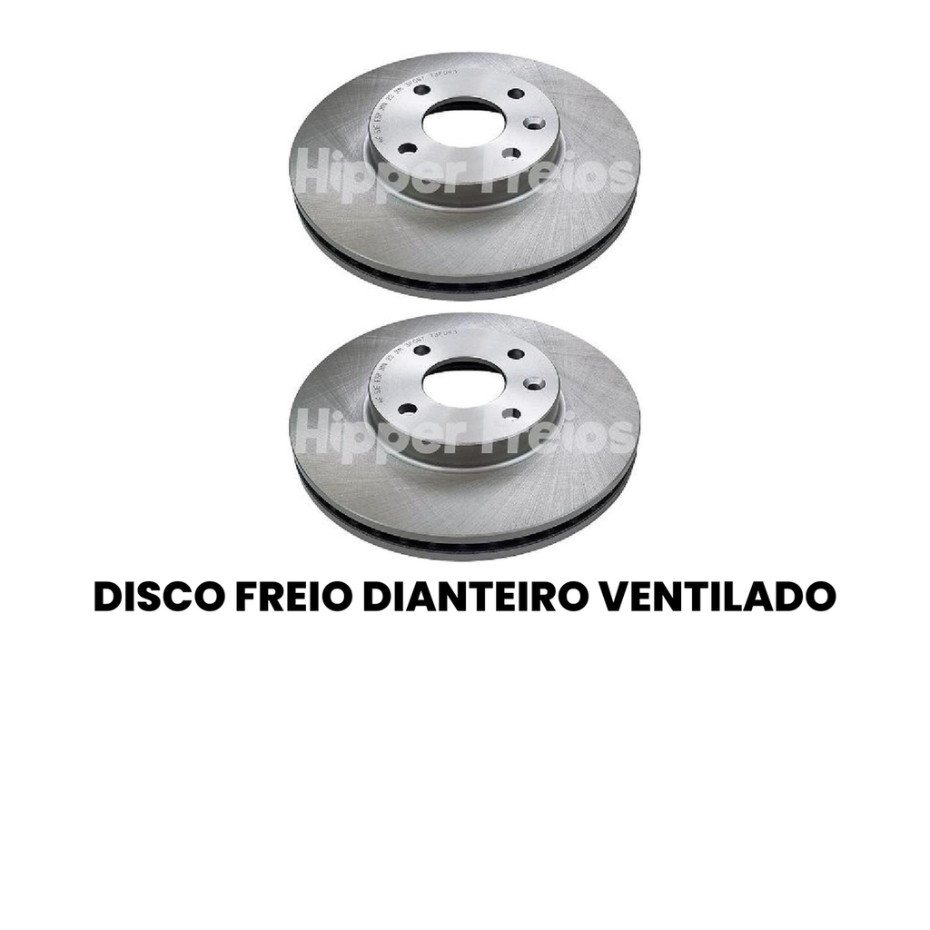 Disco de Freio Dianteiro Ventilado Spin Cobalt - Imagem 2