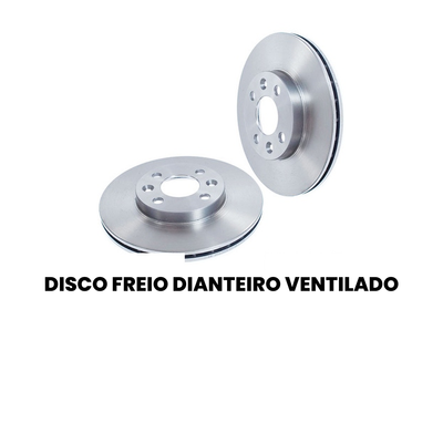 Disco de Freio Dianteiro Ventilado TIGGO - HF 54G - Imagem 2