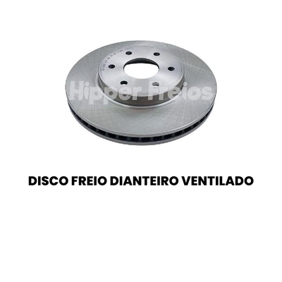 Disco de Freio Dianteiro Ventilado Kardian - Imagem 2
